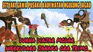 setyaki ngamuk durna diajar ngampi mawut, janaka werkudara ora trimo geger geden//ki seno nugroho