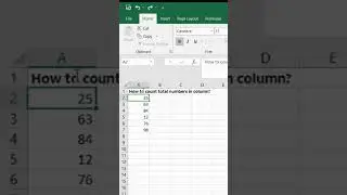 Excel formulas and functions | 
