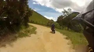 GoPro HD XRE 300 Tombo na trilha - Sitio Circus