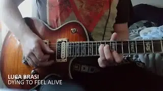 Luca Brasi - Dying To Feel Alive - Guitar Solo Cover