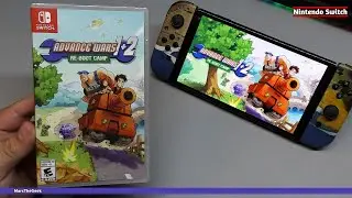 Advance Wars 1+2 Re-Boot Camp Unboxing/Gameplay