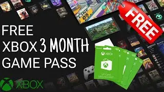 Claim 3 Months Xbox Box Game Pass for FREE 🔥 | Giveaway of Xbox Game Pass