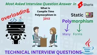 What is Compile Time Polymorphism  in JAVA | Most Important Interview Question | OOPS Concept