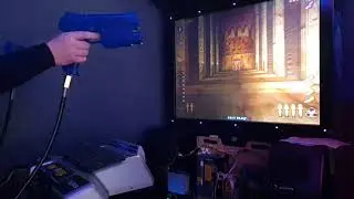 The maze of the King on Demul7a+ demulshooter + Sega Gun Original Hardware