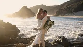 Elopement in Big Sur California | Big Sur Wedding Trailer Film | Fabian Photo and Films