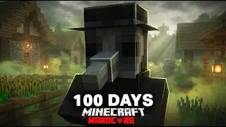 I Spent 100 Days in a Medieval Plague in Hardcore Minecraft... Here's What Happened