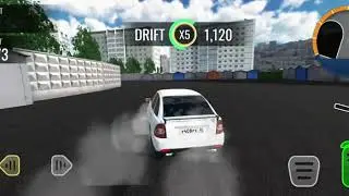Дрифт на 5-тизвездночной приоре. RCD.
