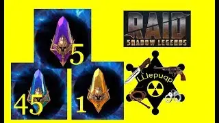 #83. Открываем осколки: 45 Древних, 5 Темных и 1 Сакральный | RAID: Shadow Legends | 07/12/2019