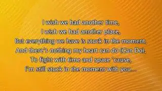 Justin Bieber - Stuck In The Moment, Lyrics In Video [My World 2.0]