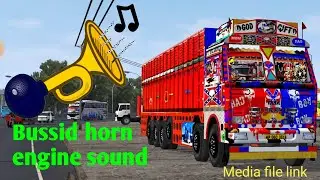 Bussid horn and engine sound mod // bussid 3.7.1 horn and engine sound