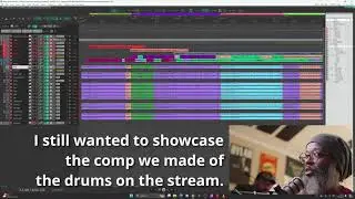 Comping Drums -Excerpt From the Live  Tracking Stream