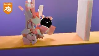 Cell Fracture Rigid Body Physics Destruction That Loops Forever In Blender