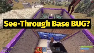 Rust See-Through Base Bug (Shipping Container Skin DLC Glitch)