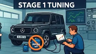 Отключение мочевины AdBlue Mercedes G class W463 stage 1 tuning