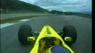 F1 A1-Ring 2000 - Jarno Trulli Onboard