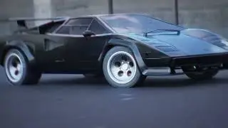 Lamborghini Countach / Unreal Engine 5 / Path Tracing / Cinematic Animation