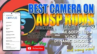 ANX CAMERA FOR AOSP ROMS | HOW TO FLASH ANX CAMERA | MIUI PORT CAM | XIAOMI DEVICES | Tech Ken Vlogs
