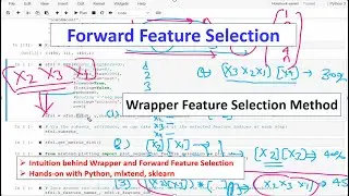 Forward Feature Selection |Sequential Forward Selection|Wrapper Method Part1|Tutorial 7