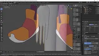 Blender 2.8 Wolf Man Character Modeling Part:2