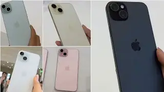 iPhone 15 & iPhone 15 Plus - All Colors Comparison