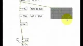Introduction to MaxMSP: LFOs