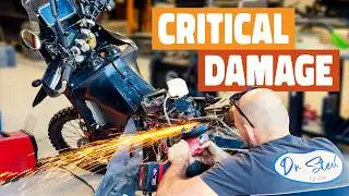 My motorcycle FRAME is CRACKED. | S1E111