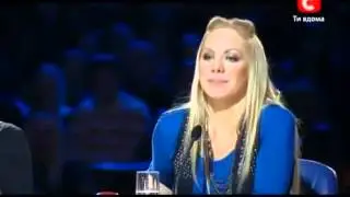 Девочка удивила всех на шоу талантов (Украина)