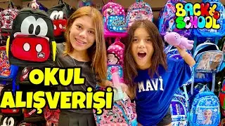 Okul Alışverişi 5M Migros Okula Dönüş,  Back To School 2024 || Zeybek Ailesi