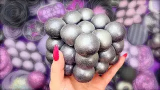 HALLOWEEN SPECIAL 🕷🕸 ODDLY SATISFYING CRUNCHY ASMR SOAP CRUSHING GLITTER FOAM  BOXES clay cracking