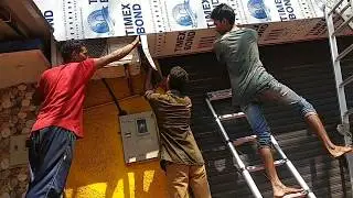 ACP penal installation at easy print goa