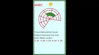 Kombinasyon “Daire Dilimi Kapsama” Önemli Bir SorunTipinin Çözümü 💥💥#shorts