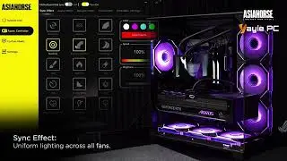ASIAHORSE UMBRA ARGB Hub INSANE Lighting Effects!