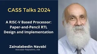 CASS Talks 2024 - Zainalabedin Navabi, University of Tehran, Iran - May 31, 2024