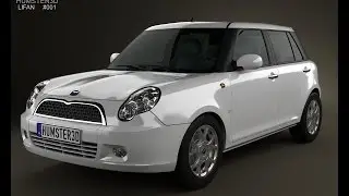3D Model Lifan 320 Smiley 2012 3D Model at 3DExport.com