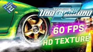 Need for Speed Underground 2 (PS2) - Best settings Gameplay - Patch 60FPS  + HD texture 4K (PCSX2)