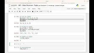 077 - Common Operations on Tuple in Python