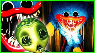 FUJA DO HUGGY WUGGY NO POPPY PLAYTIME !!! 😱 ( OVINI STAR )