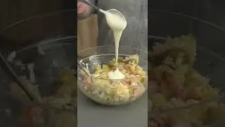 Ensaladilla de langostinos #shorts