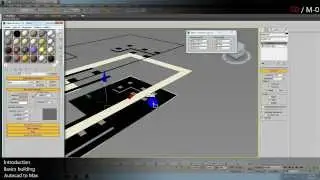 Modeling Courses : M-0  (Autocad to max)Basics building
