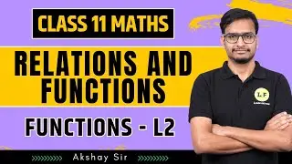 Class 11 Maths Ch 2 | Relations and Functions | Functions | Domain, Codomain and Range of A Function