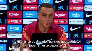 Sergiño Dest talks about El Clásico