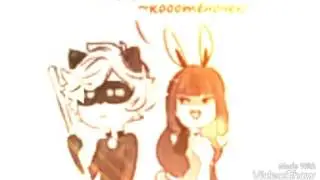 Комикс/ты мой Леди Баг и Чёрный Кот.