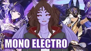 Abismo MAS somente personagens ELECTRO | Desafio Genshin Impact