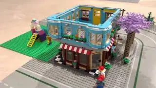 Ice Cream Shop LEGO MOC.