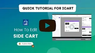 A Quick Tutorial - iCart Cart Drawer Cart Upsell