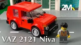 How to built  a LEGO custom LADA Niva 2121 | Tutorial | MOC#9