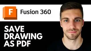 How to Save Fusion 360 Drawing as Pdf 2026 (Export Technical Drawings as PDF)