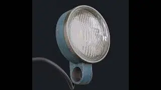 Realistic 3D Automotive Headlight Showcase | Detailed Modeling & Rendering