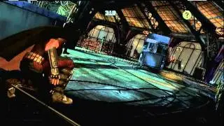 Batman Arkham City predator challenge map- top of the world extreme (robin)