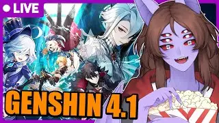 REAGINDO A LIVE DA 4.1 DE GENSHIN IMPACT